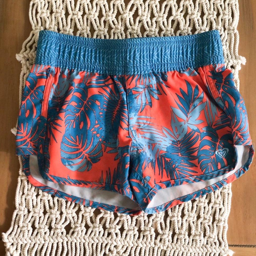 Roxy Girls Palm Leaf Board Shorts